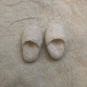 White OG Doll Slippers